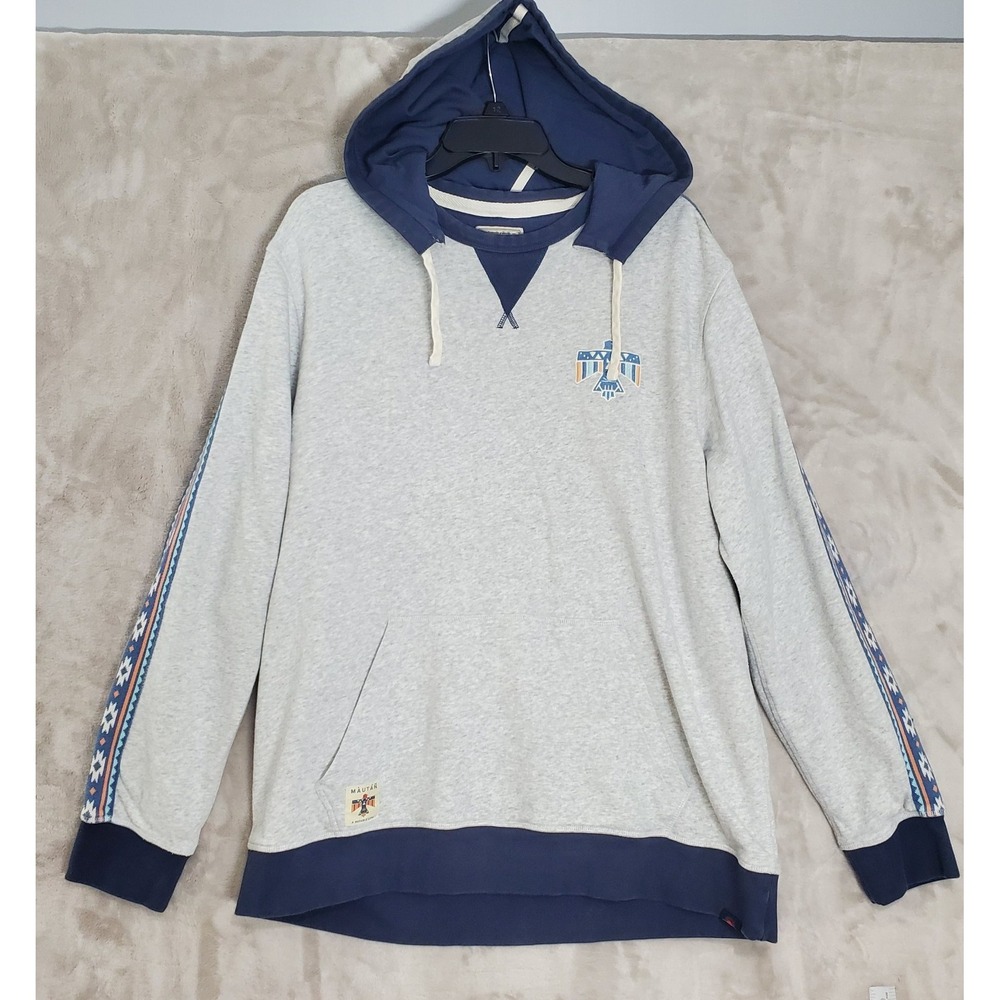 Faherty Hoodie Sweatshirt Mens XL Gray Pullover Artist Series Steven Paul Judd